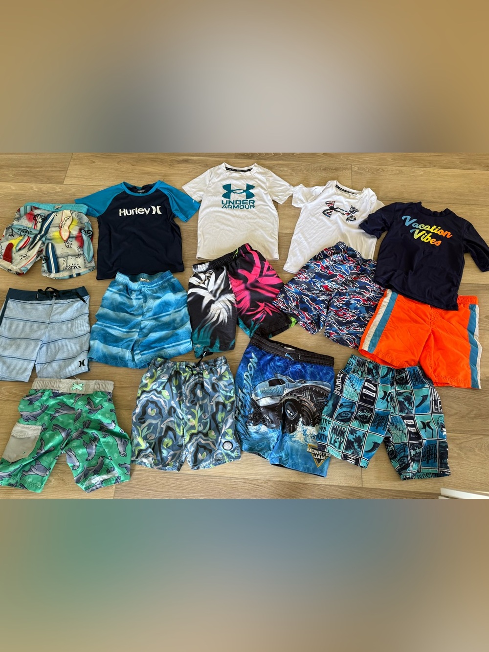Boys Swim Suit/Trunks Lot - Size 6 & 6/7